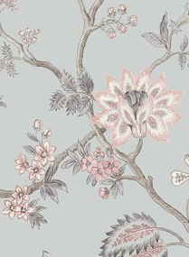 Lewis & Wood Carta da parati Indienne - China Blue