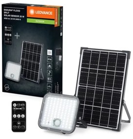 Ledvance - Riflettore LED solare con sensore FLOOD SPLIT LED/30W/6,4V IP65 + +TC