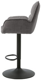 Set di sbagelli da bar grigi con altezza regolabile 2 pz Marilla – Unique Furniture