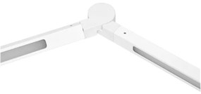 Ecolite LU19WT-BI- Lampada da tavolo LED dimmerabile SPACE LED/8W + LED/11W/230V bianco