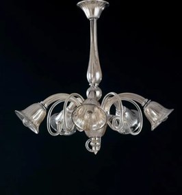 Lampadario poseidon champagne 5xe14 72x65cm i-poseidon-5