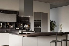 Cucina Moderna con isola Loft Open personalizzabile