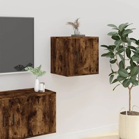 Mobile Porta Tv A Parete Rovere Fumo 40x34,5x40 Cm /
