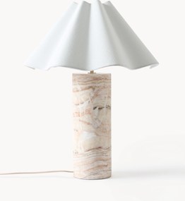 Lampada da tavolo a LED con luce regolabile e base in marmo Arya
