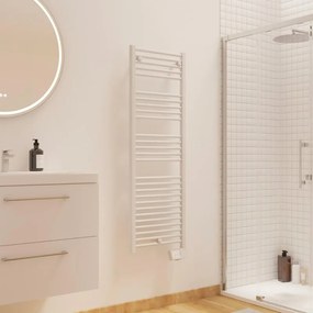 Termoarredo elettrico a fluido  EQUATION  750 W  bianco L 50 x H 146 x P 10 cm