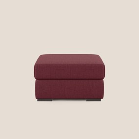 Sun pouf apribile contenitore in tessuto impermeabile fiammato T03 rosso
