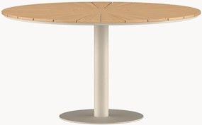 Tavolo rotondo con piano in legno di teak Croft, Ø 120 cm
