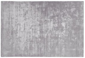 Tappeto viscosa grigio chiaro 200 x 300 cm GESI II Beliani