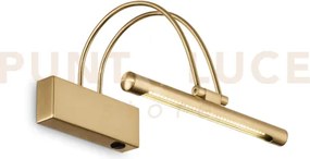 Bow applique da specchio o quadro ottone led 3000k 3,5w  410 lm con...