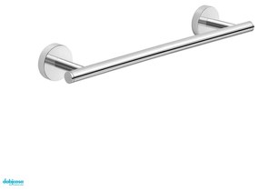 Gedy "Eros" Portasalviette 35 Cm A Muro Acciaio Inox Cromo Lucido