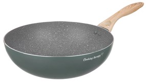 Wok 28 cm scritta Cooking Therapy