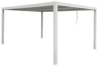 Pergola bioclimatica 3x4 m Elle bianca