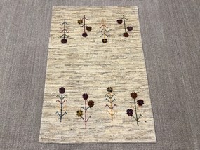 Gabbeh Tappeto persiano 80 x 120 Beige (Iran) Annodato A Mano