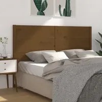 Testiera per Letto Miele 126x4x100 cm in Legno di Pino cod 11494