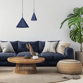 Lampada a sospensione con cavo CAPITAL 1xGX53/15W/230V Ø 32 cm, blu