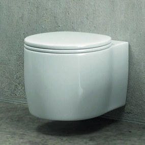 Kamalu - wc sospeso in ceramica sistema soft-close alizee-s90