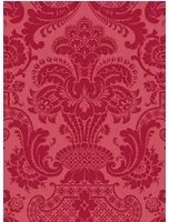 Damask Tapete Petrouchka von Cole & Son - Drawing Room Red