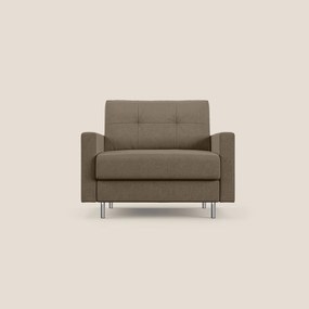 Megan poltrona letto in microfibra smacchiabile T11