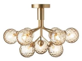 Nuura - Apiales 9 Plafoniera Brushed Brass/Optic Gold Nuura