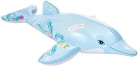 DELFINO GONFIABILE CAVALCABILE +3 ANNI cm.175x66 peso kg.0,80 (58535) INTEX
