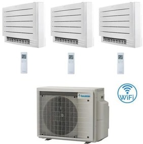 Daikin - Climatizzatore garanzia italia Serie fvxm-a Console Pavimento Perfera R32 Trial Split Inverter 9000 + 12000 + 12000 btu con u.e. 4MXM80A9