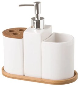 Set di accessori da bagno bianchi Simply - Casa Selección