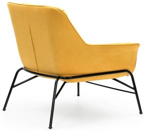 Poltrona gialla Sadira - Teulat