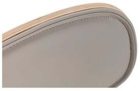 Set di sbagelli da bar beige in imbottito 2 pz (altezza della seduta 65,5 cm) Saula – Marckeric