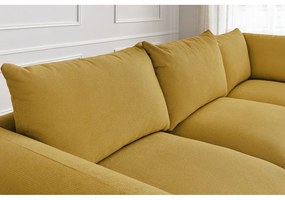 Divano angolare giallo Ernest – Bobochic Paris