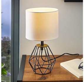 Eglo 95789- Lampada da tavolo CARLTON 2 1xE14/60W/230V
