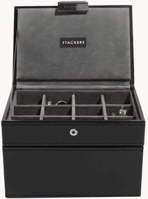 Set di 2 portagioie Mini Black