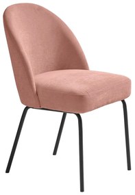 Sedia da pranzo rosa Creston - Unique Furniture