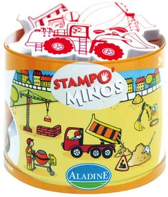 Timbri per bambini StampoMinos, in cantiere