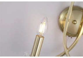 Searchlight 4162-2SB - Lampada da parete ASCONA 2xE14/60W/230V