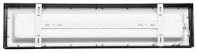 Ecolite TL1902-36W/CR - Plafoniera LED LED/36W/230V 4100K 124 cm nero