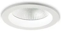 Faretto A Incasso Basic Fi Alluminio Bianco Led 30W 3000K Luce Calda