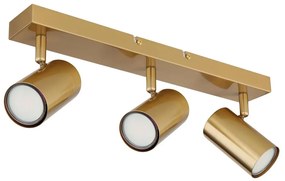 Globo 57911-3GO - Faretto ROBBY 3xGU10/35W/230V oro