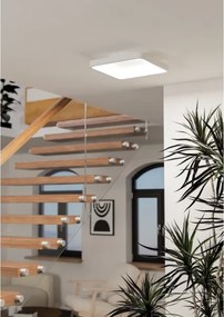 Eglo 901913 - Plafoniera LED RGBW dimmerabile LORETELLO-Z LED/20W/230V 35x35cm bianca