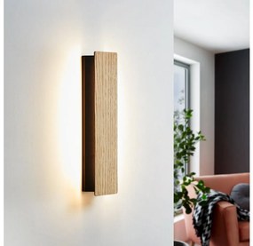 Eglo 901741 - Applique a LED ZUBIALDE LED/12W/230V 3000K marrone