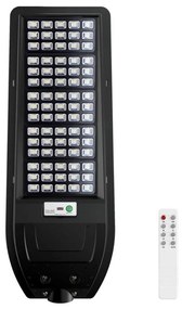 Lampione solare a LED VIA 200W/20000 mAh 3,2V 6000K IP54 + telecomando