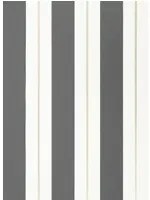 Osborne & Little Carta da parati Bramante Stripe - Charcoal