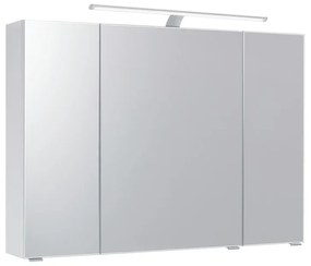 Pensile con luce Solitaire PELIPAL grigio L 98 x H 70 x P 17 cm