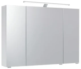 Pensile con luce Solitaire PELIPAL grigio L 98 x H 70 x P 17 cm