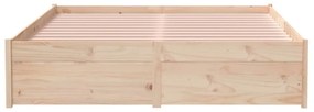 Giroletto in legno massello 120x190 cm small double