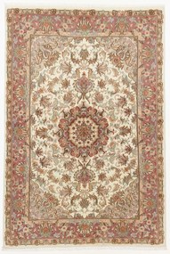 Tabriz Tappeto 110x160 (Iran) Annodato A Mano