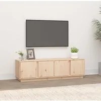 Mobile Porta TV 140x40x40 cm in Legno Massello di Pino 814459