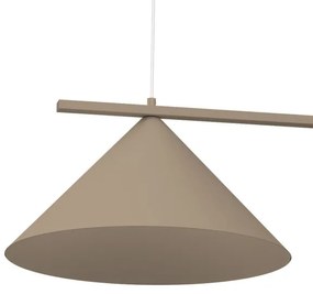 Lampadario a sospensione su cavo CAPITAL 3xGX53/15W/230V taupe
