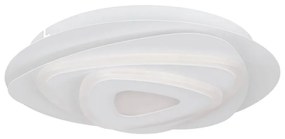 Plafoniera LED Palagiano, bianco Ø 30 cm, luce naturale EGLO