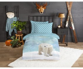Biancheria da letto per bambini in flanella per letto singolo 140x200 cm - Good Morning