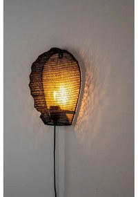 Lampada da parete nera Lena - White Label